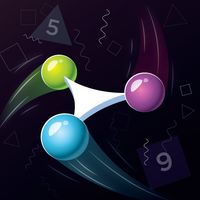 3 Colors - Falling Colored Num