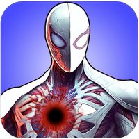 Spider Superhero Coloring Man