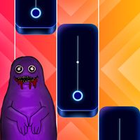 The Grimace Shake Piano Tiles