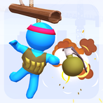 Stickman Catapult: Scale Fight