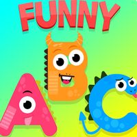 Funny alphabet ABC for kids