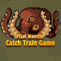 Pixel Monster Catch Train Game
