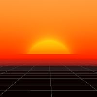 Low-poly Sunset Escape