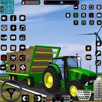 Tractor Trolly Driving Games
