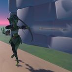 Elf Archer Run: Bear forest