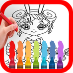 Mermaid Colouring Book Pages