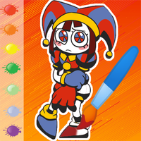 Digital Circus Coloring