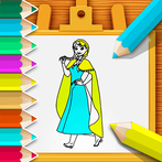 Princess Coloring Color Book