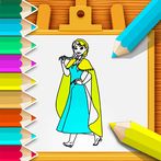 Princess Coloring Color Book