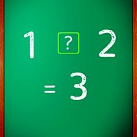 Math puzzle brain,place signs