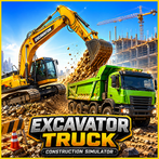 Excavator Construction Game 3d