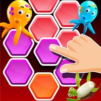 Glowy hexa boom puzzle game