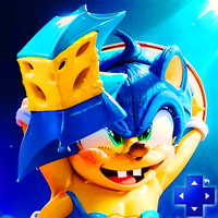 Sponge Bleu Sonic Cat hedgehog