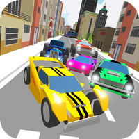 Blocky Highway On Smashy Road