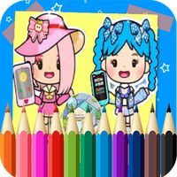 Miga Toca Coloring Game
