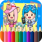 Miga Toca Coloring Game