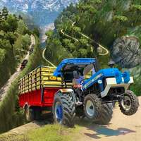 Hill Farming Tractor Trolley