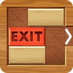EXIT : unblock red wood block