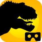 Dinosaur Sun. VR Game AR game