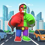 Superhero Fight Green Hero Run