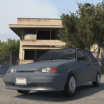 2114 Lada Russian Rider Police