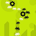 invaders bw