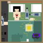 Spying on neighbor gone wrong