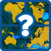 Seas, gulfs on world map-quiz