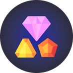 Jewels 98: Five in a row, line