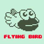 Flying Retro Bird
