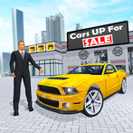 Car Up For Sale In Town 3D