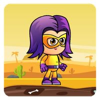 Superhero Girl Runner
