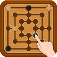 Nine men's morris Char Bhar