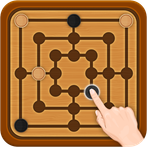 Nine men's morris Char Bhar