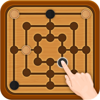 Nine men's morris Char Bhar