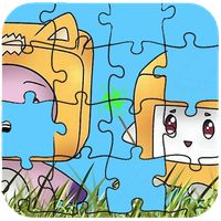 Lankybox game jigsaw