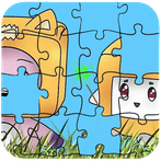 Lankybox game jigsaw