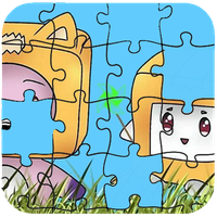 Lankybox game jigsaw