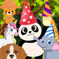 Panda Friends Fly kids Puzzle