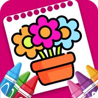 Flowers Coloring Book
