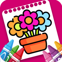 Flowers Coloring Book