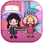 BocaBoca Toca Addams Wednesday