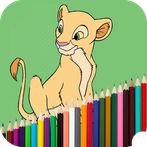 King Lion Coloring Book