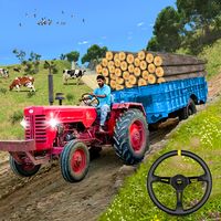 Indian Tractor Trolley Farming