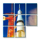 Slide Puzzle Rockets