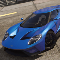 Highway Car Driving FORD GT