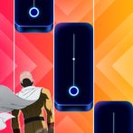 Saitama's Piano Tiles Game