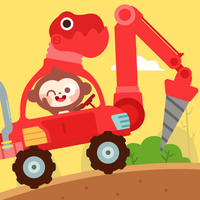 Dinosaur Car Games：DuDu Games