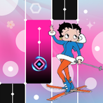 Betty Boop Piano Game Tiles