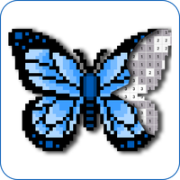 Pixel Art Butterfly Game